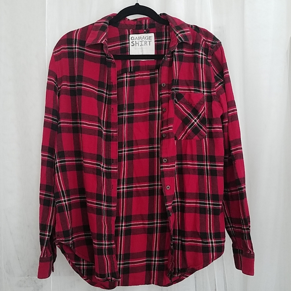 Garage Flannel Shirt - Red
